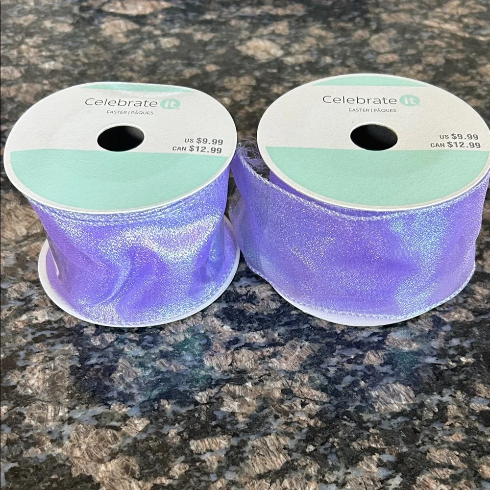 CELEBRATE IT WIRED 2.5x20 FT LOT OF 2 NWT